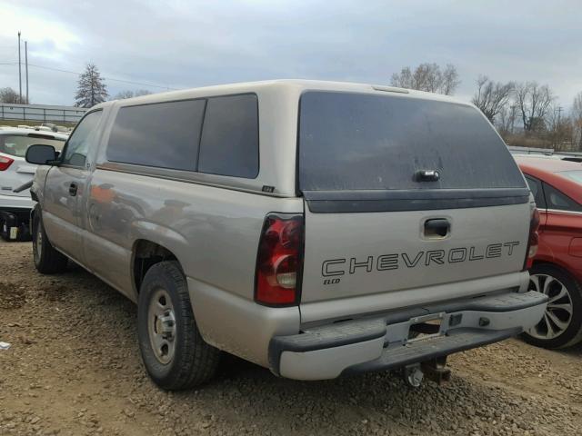 1GCEC14TX4Z234980 - 2004 CHEVROLET SILVERADO TAN photo 3