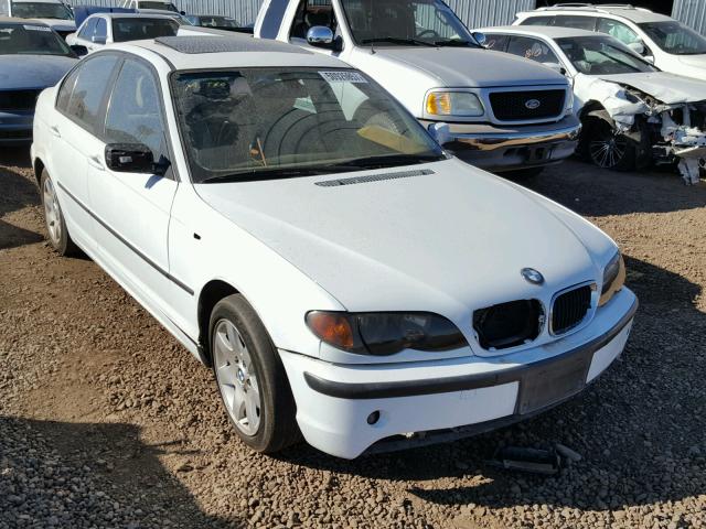 WBAET37424NJ47255 - 2004 BMW 325 I WHITE photo 1