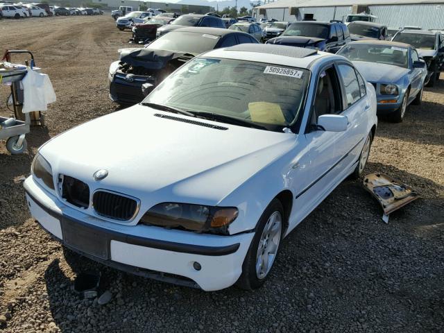 WBAET37424NJ47255 - 2004 BMW 325 I WHITE photo 2