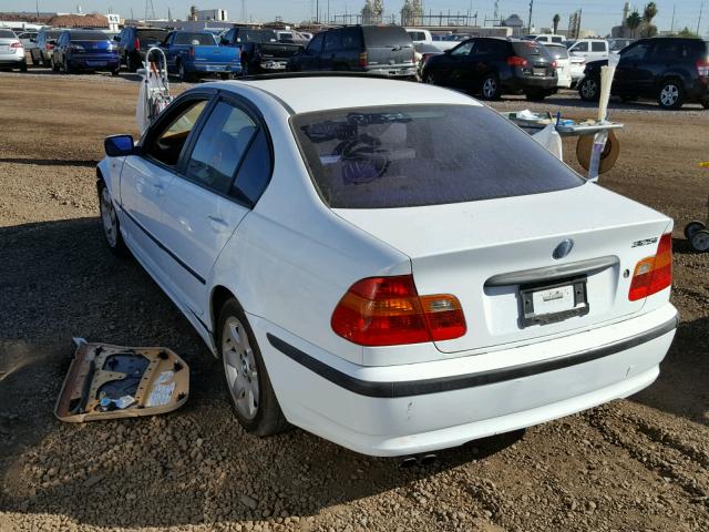 WBAET37424NJ47255 - 2004 BMW 325 I WHITE photo 3