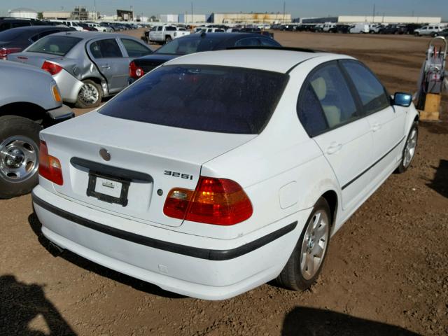 WBAET37424NJ47255 - 2004 BMW 325 I WHITE photo 4