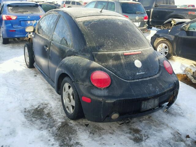 3VWFE21C33M413299 - 2003 VOLKSWAGEN NEW BEETLE 黑色 照片 3