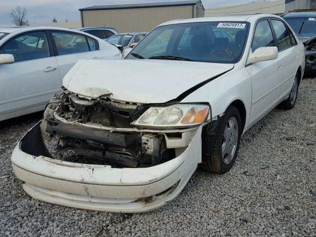 4T1BF28B73U301530 - 2003 TOYOTA AVALON XL WHITE photo 2