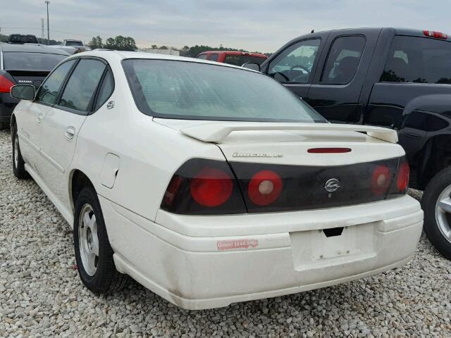 2G1WH52K849412735 - 2004 CHEVROLET IMPALA LS WHITE photo 3