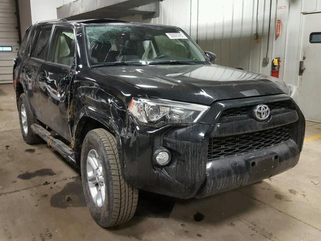 JTEBU5JR4G5318218 - 2016 TOYOTA 4RUNNER SR BLACK photo 1