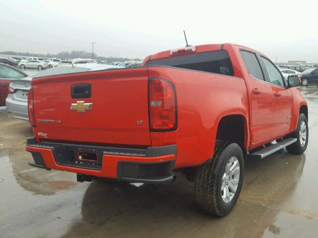 1GCGSCEN0H1316874 - 2017 CHEVROLET COLORADO L RED photo 4