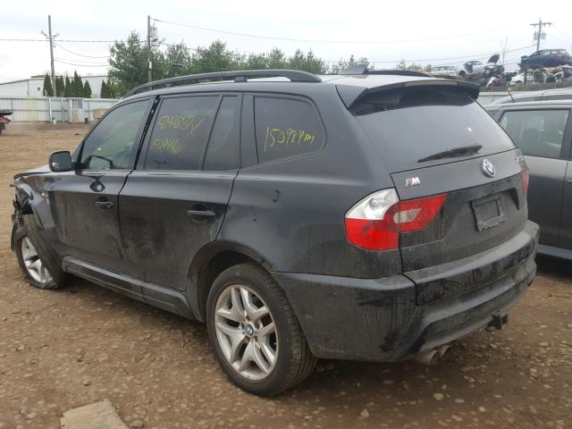 WBXPA93406WG83439 - 2006 BMW X3 3.0I BLACK photo 3
