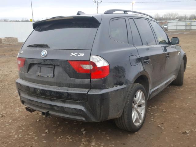 WBXPA93406WG83439 - 2006 BMW X3 3.0I BLACK photo 4