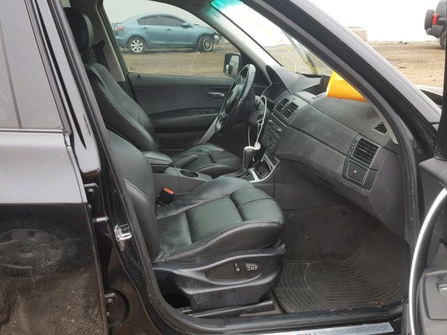WBXPA93406WG83439 - 2006 BMW X3 3.0I BLACK photo 5