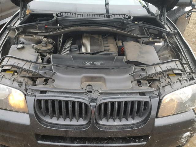 WBXPA93406WG83439 - 2006 BMW X3 3.0I BLACK photo 7