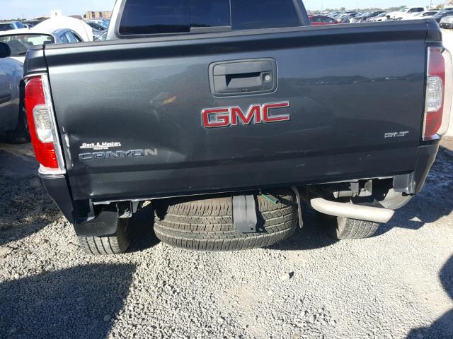 1GTG5DE35G1164441 - 2016 GMC CANYON SLT GRAY photo 9