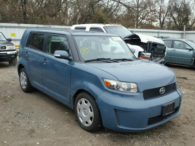 JTLKE50EX91084004 - 2009 TOYOTA SCION XB BLUE photo 1