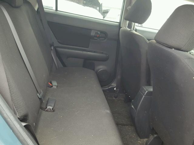 JTLKE50EX91084004 - 2009 TOYOTA SCION XB BLUE photo 6
