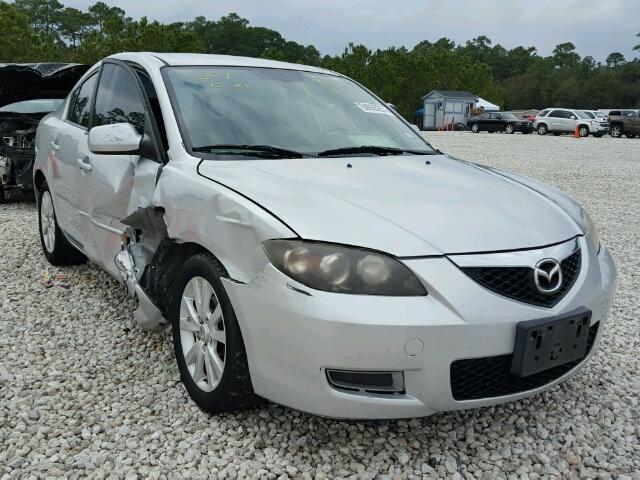 JM1BK12F481870477 - 2008 MAZDA 3 I SILVER photo 1