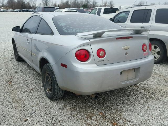 1G1AL15F277259758 - 2007 CHEVROLET COBALT LT SILVER photo 3