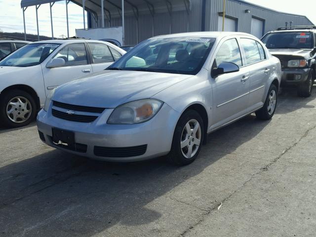 1G1AL55F277159781 - 2007 CHEVROLET COBALT LT GRAY photo 2