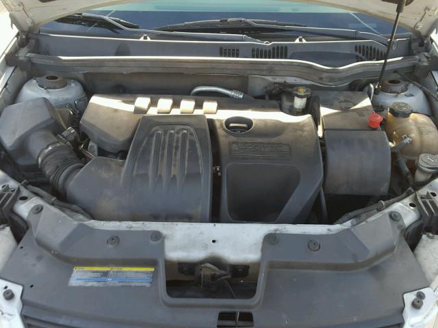 1G1AL55F277159781 - 2007 CHEVROLET COBALT LT GRAY photo 7