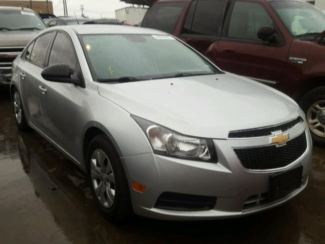 1G1PA5SH2E7330449 - 2014 CHEVROLET CRUZE LS GRAY photo 1