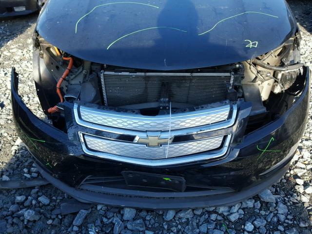 1G1RD6E4XEU163595 - 2014 CHEVROLET VOLT BLACK photo 9