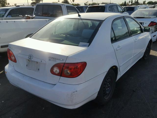 2T1BR32E97C782792 - 2007 TOYOTA COROLLA CE WHITE photo 4