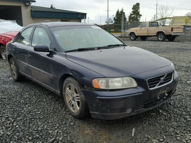 YV1RS592562524447 - 2006 VOLVO S60 2.5T BLUE photo 1