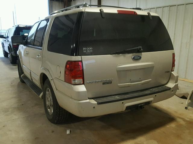 1FMFU19525LA84617 - 2005 FORD EXPEDITION WHITE photo 3