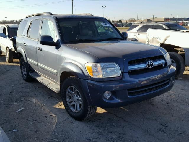 5TDZT38A35S247370 - 2005 TOYOTA SEQUOIA LI GRAY photo 1