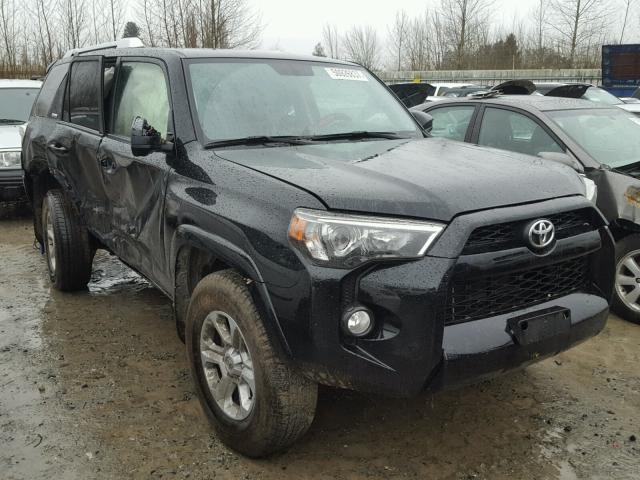 JTEBU5JR5G5317661 - 2016 TOYOTA 4RUNNER SR BLACK photo 1