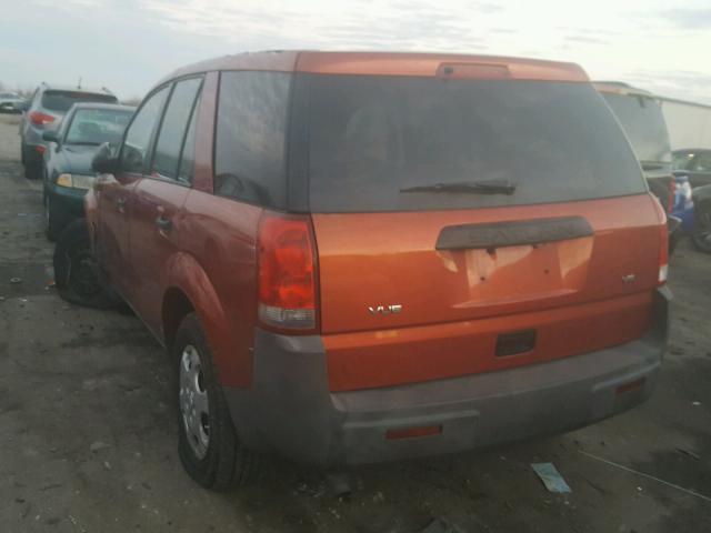 5GZCZ53B63S873014 - 2003 SATURN VUE ORANGE photo 3