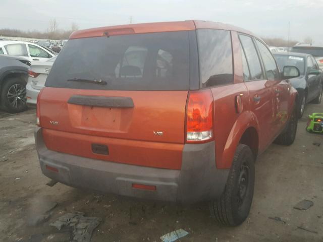 5GZCZ53B63S873014 - 2003 SATURN VUE ORANGE photo 4