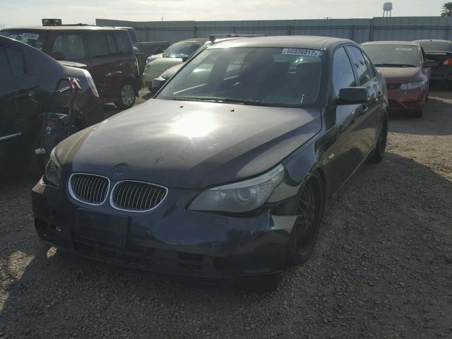 WBANW13528CZ83837 - 2008 BMW 535 I BLACK photo 2