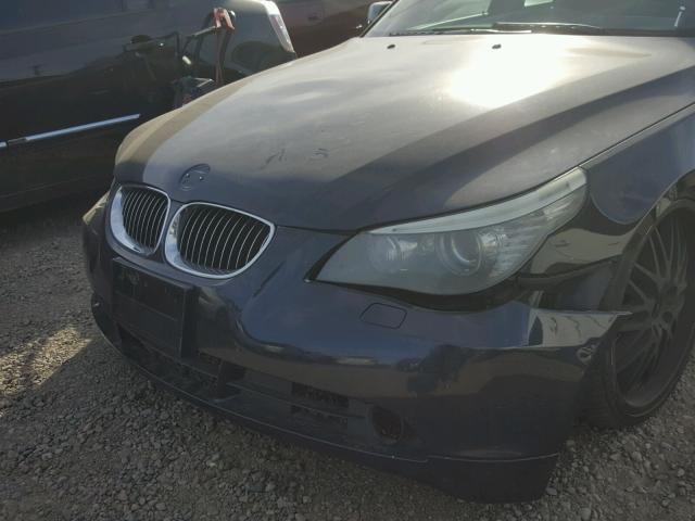 WBANW13528CZ83837 - 2008 BMW 535 I BLACK photo 9