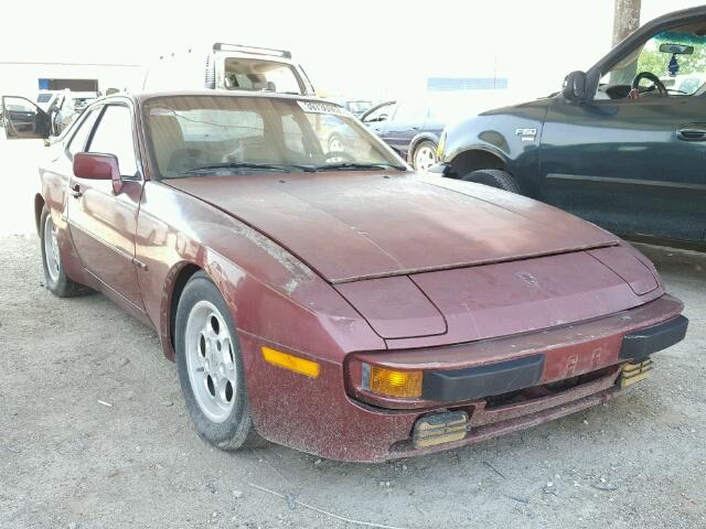 WP0AA0944GN460136 - 1986 PORSCHE 944 MAROON photo 1