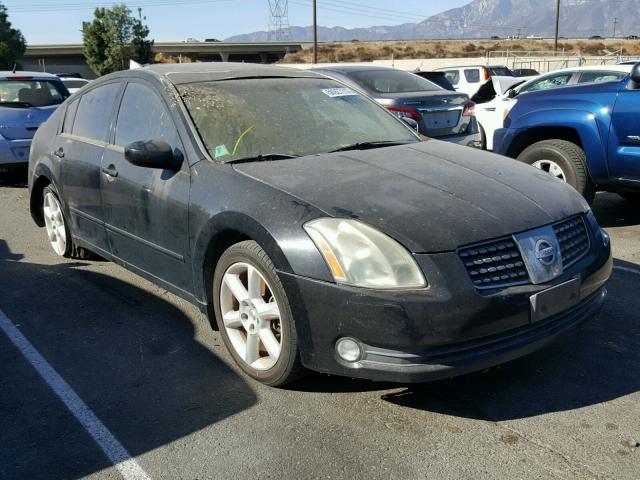 1N4BA41E74C833067 - 2004 NISSAN MAXIMA SE BLACK photo 1