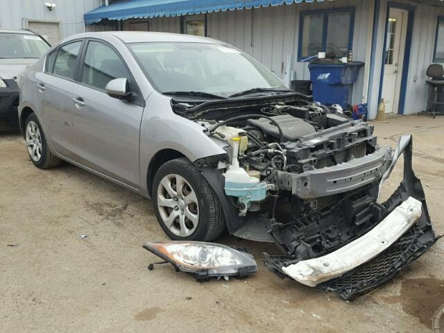 JM1BL1TF4D1720052 - 2013 MAZDA 3 I SILVER photo 1