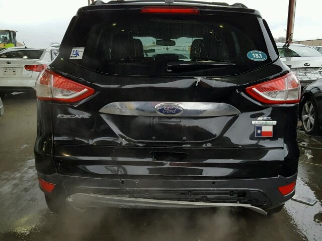 1FMCU0HX5DUA33928 - 2013 FORD ESCAPE SEL BLACK photo 9