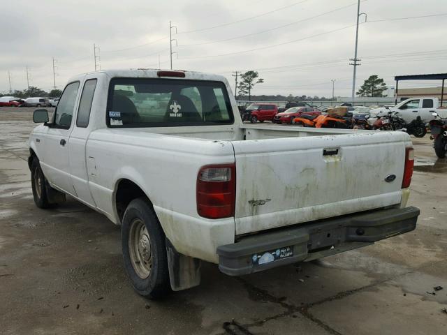 1FTYR14U92TA28277 - 2002 FORD RANGER SUP WHITE photo 3