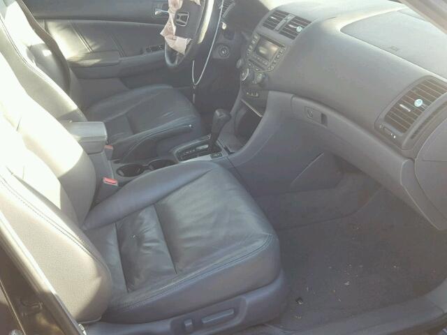 1HGCM66575A037766 - 2005 HONDA ACCORD EX GRAY photo 5