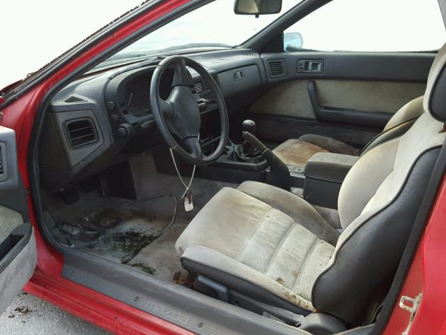 JH1FC3317J0612382 - 1988 MAZDA RX7 RED photo 5