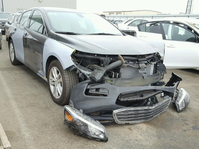 1G1ZE5ST6HF239924 - 2017 CHEVROLET MALIBU LT CHARCOAL photo 1