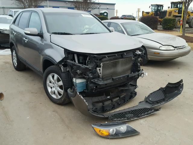 5XYKT3A15BG035994 - 2011 KIA SORENTO BA GRAY photo 1