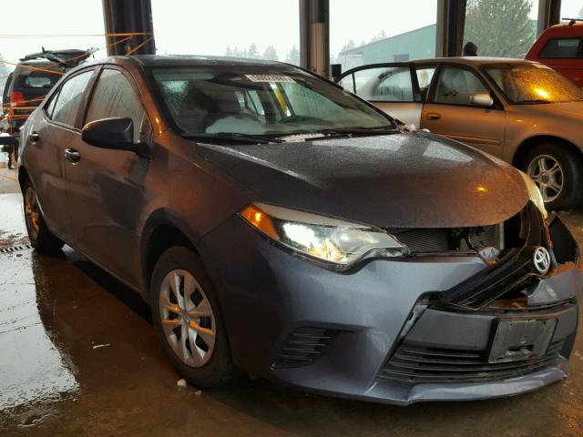 2T1BPRHE7EC018078 - 2014 TOYOTA COROLLA EC 灰色 照片 1