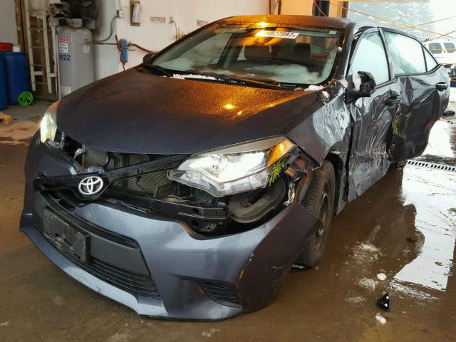 2T1BPRHE7EC018078 - 2014 TOYOTA COROLLA EC 灰色 照片 2