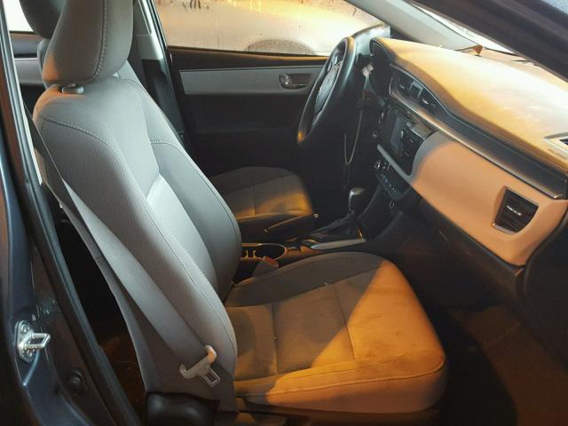 2T1BPRHE7EC018078 - 2014 TOYOTA COROLLA EC 灰色 照片 5