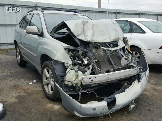 2T2HA31U14C015519 - 2004 LEXUS RX 330 SILVER photo 1