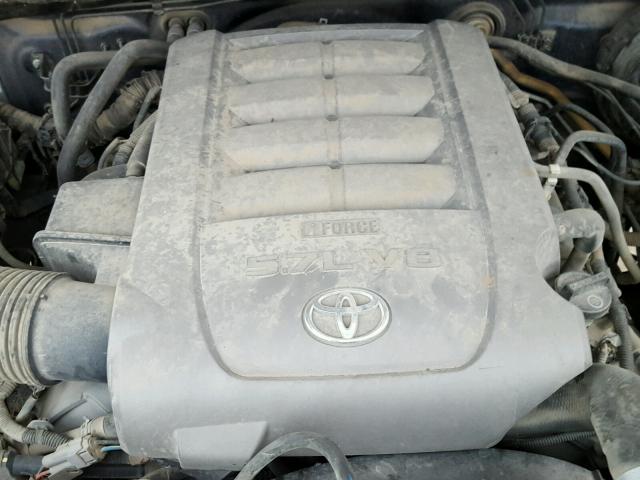 5TFDV54157X032396 - 2007 TOYOTA TUNDRA CRE BLUE photo 7