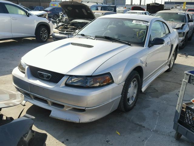 1FAFP40441F120551 - 2001 FORD MUSTANG GRAY photo 2