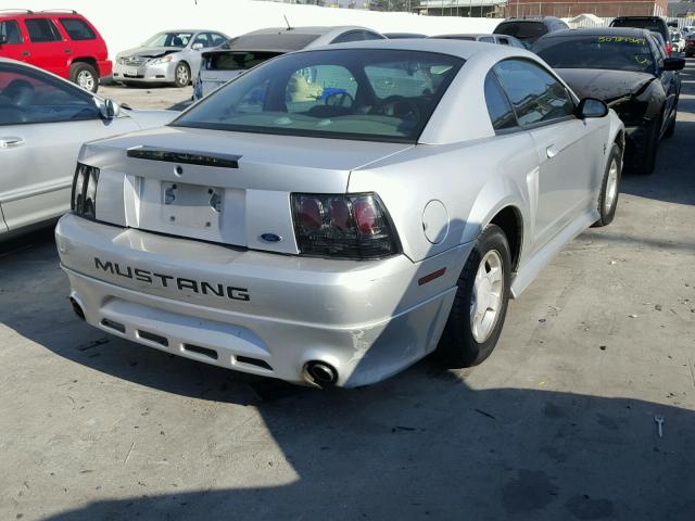 1FAFP40441F120551 - 2001 FORD MUSTANG GRAY photo 4
