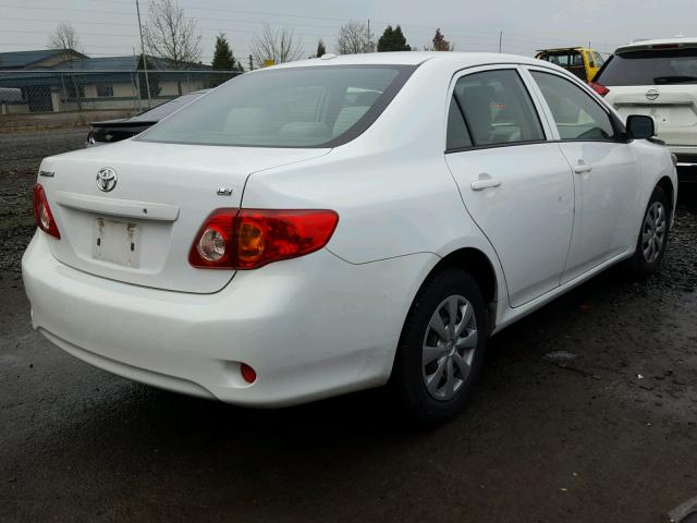 JTDBL40E69J042179 - 2009 TOYOTA COROLLA BA WHITE photo 4