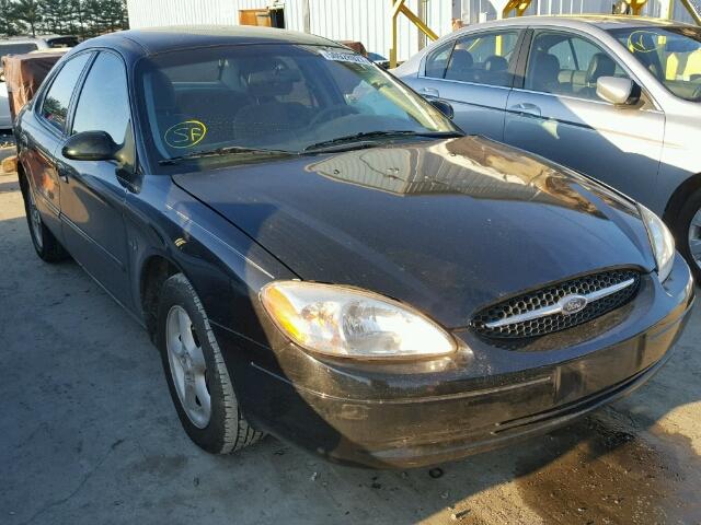 1FAFP5321YA168693 - 2000 FORD TAURUS SE BLACK photo 1